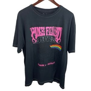 Pink Floyd | Black Band Graphic Detroit Tee Shirt New